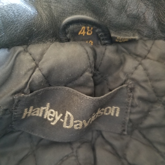 Mens Harley Davidson Motorcycle Jacket - Picture 2 of 3